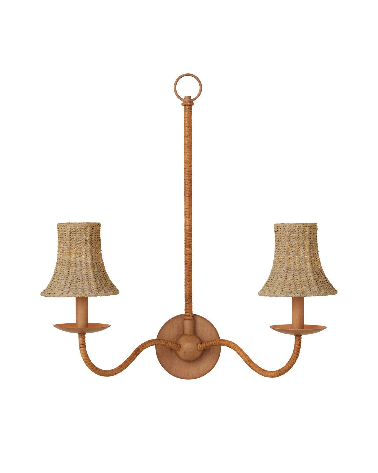 Bell Natural Chandelier Shade